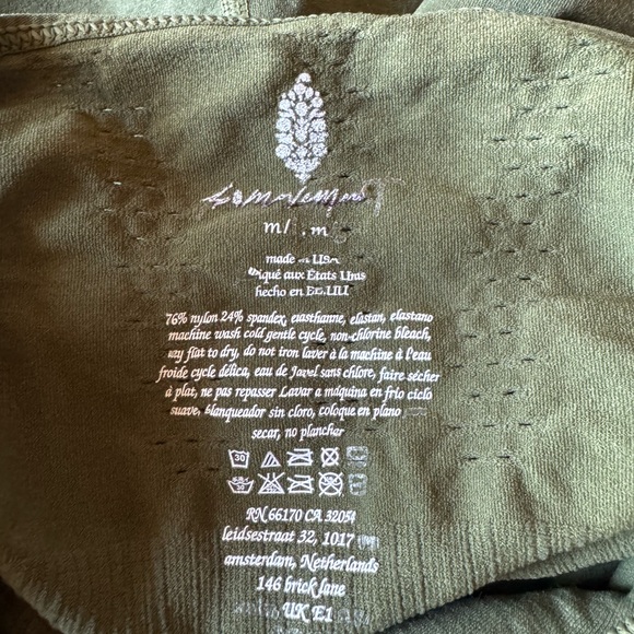 Free People Olive Green Jumpsuit - Picture 4 of 12